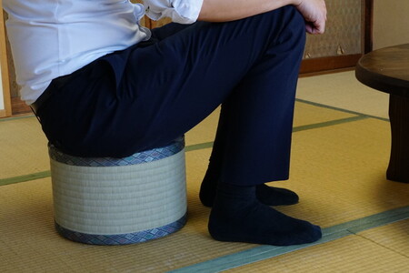 畳職人が作る畳椅子 高さ20cm 古河市_EA01 ※着日指定不可 _EA01
