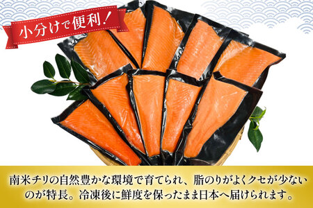 定期便 訳あり とろサーモン 刺身 5パック計1kg×3回 総計3kg 毎月 3回 定期 [たみこの海パック 宮城県 南三陸町 m304amh560079]