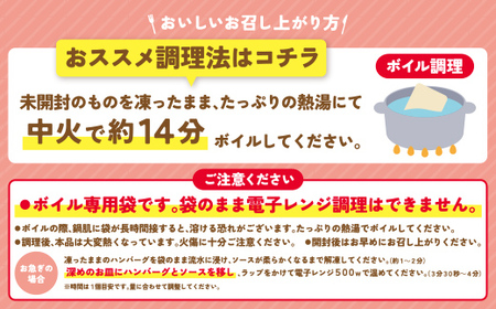 U61-31R09 【7営業日以内発送】どっちのハンバーグ!?デミグラスソース20個セット（ビーフ・合挽 各10個） ビーフハンバーグ 合挽ハンバーグ 個包装 大人気 湯煎 大容量 牛肉 豚肉 洋食 