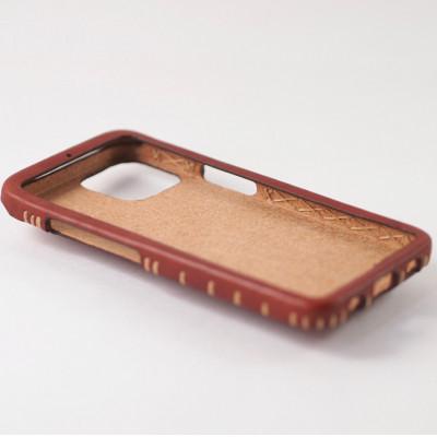 ふるさと納税 七尾市 【iPhone15用】本革ケース・グリーン |  | 03