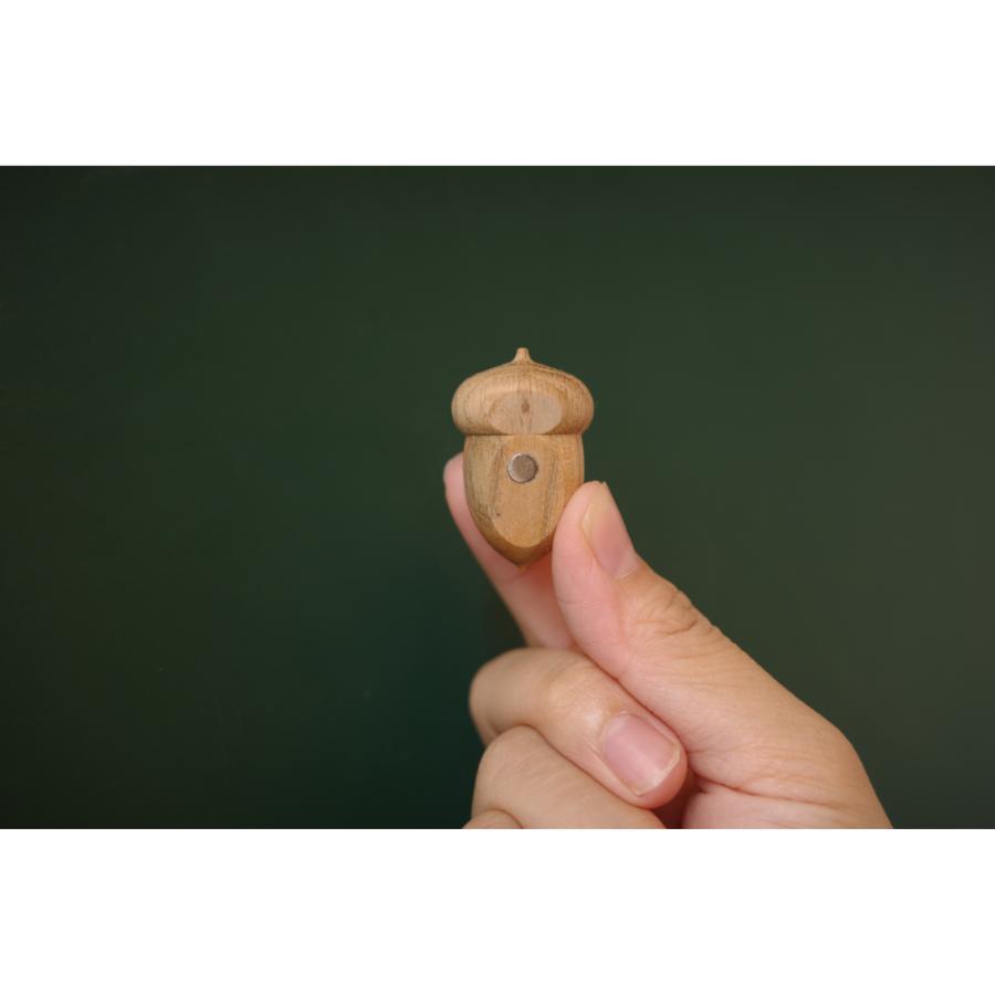 ＜オークヴィレッジ＞ドングリマグネット　2個セット