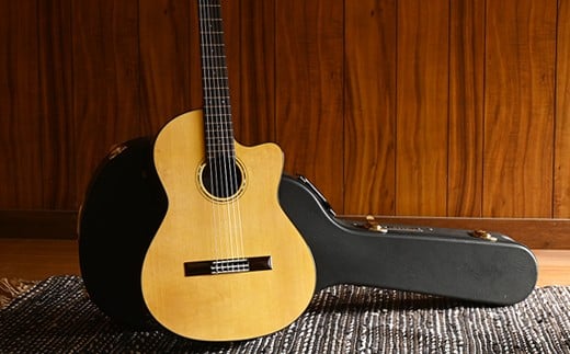 
【 アコースティックギター 】K.Yairi VINCENT VC-11c ｜VINCENT ハードケース付き アコースティック ギター 楽器 M836S02
