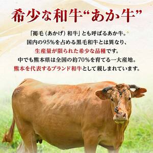 【6カ月定期】あか牛切り落とし 1.2kg（300g×4パック） 定期便 牛肉 牛 赤身 小分け FKP9-693