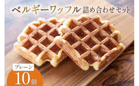 お菓子 詰め合わせ ベルギーワッフル プレーン 10個入