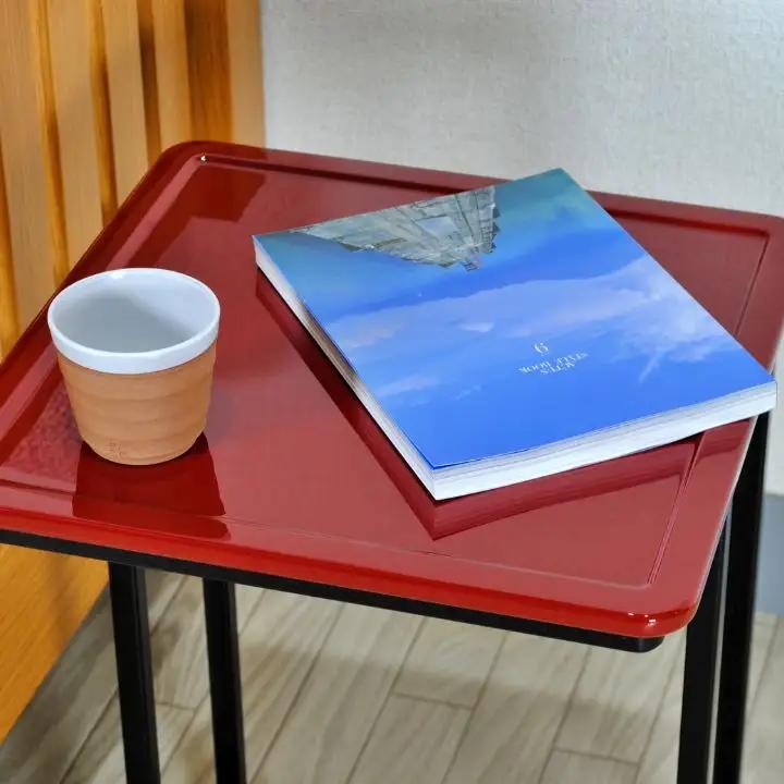 〈創業明治2年、田中家具謹製〉二本松伝統家具 レトロモダンサイドテーブル 1段 #2【田中家具】