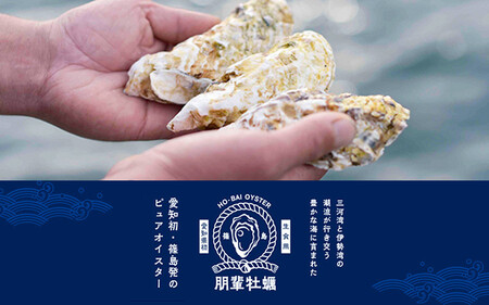 牡蠣 かき 生食用 冷蔵 40個 朋輩牡蠣 愛知 南知多