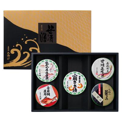 ふるさと納税 小浜市 笹漬膳5ヶ入(小鯛ささ漬・小鯛昆布〆・のどぐろささ漬・金目鯛昆布〆・甘鯛昆布〆)