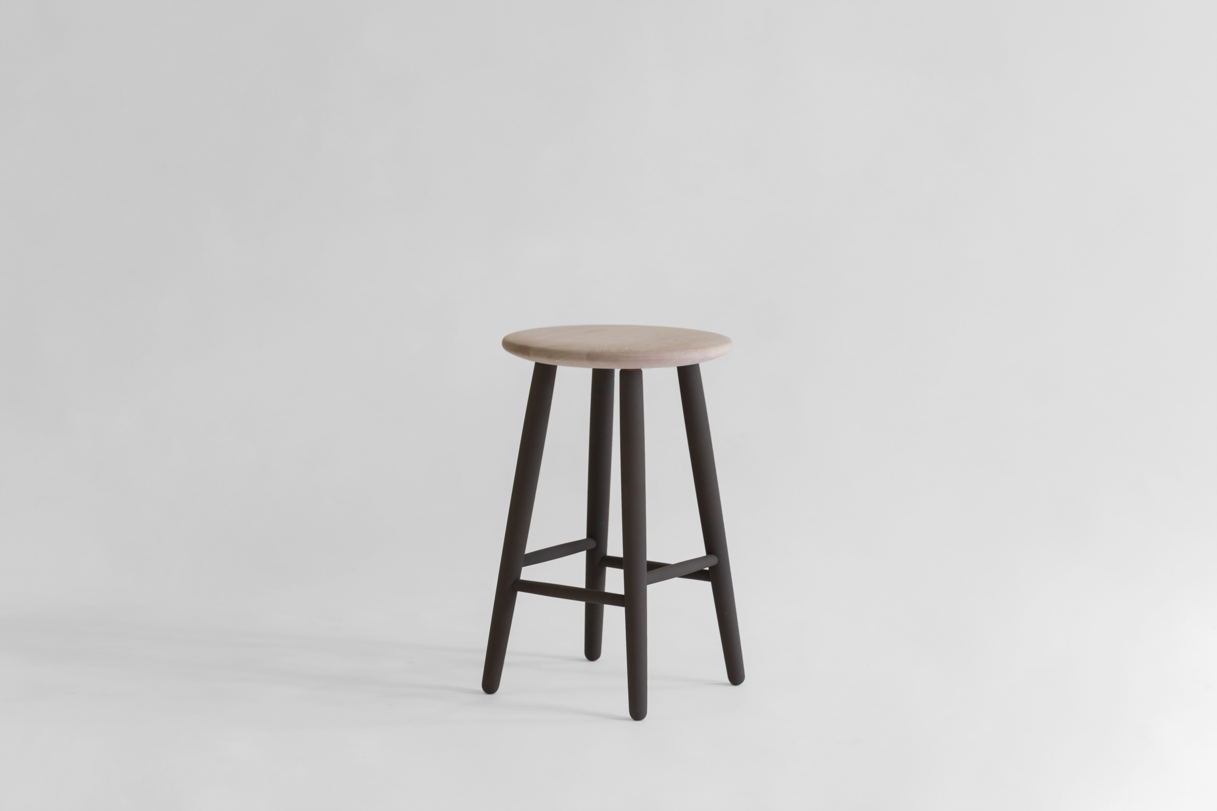 
〈北の住まい設計社〉PAS Stool_MA-1901_GG（パス スツール） (グラファイトグレー色)◆高島屋選定品◆【99000095】
