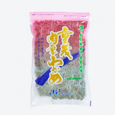 【三陸重茂産わかめ】湯通し塩蔵　肉厚わかめ　200g【配送不可地域：離島】【1694095】