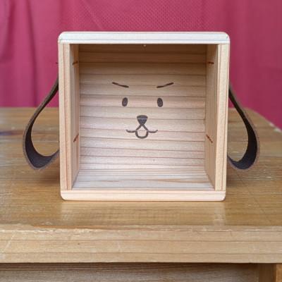 ふるさと納税 河内町 pochi　杉のわんこ(しっかりもの)