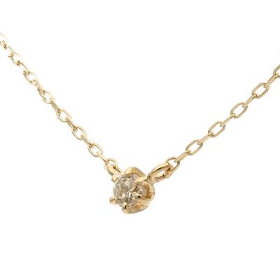 ふるさと納税 甲府市 【L&Co.】K10 0.05ctダイヤネックレス(63-7713) |  | 01