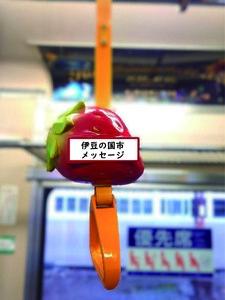 伊豆箱根鉄道駿豆線 共通返礼品　オリジナルデザインつり革掲出プラン（14日間）