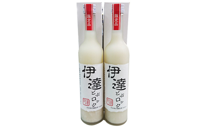 
[№5525-0652]伊達産米ななつぼし使用 伊達どぶロック 500ml×2本
