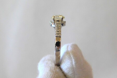 【ふるなび限定】【一点もの】Pt950　ベリーライトイエローダイヤ（0.700ct）リング　M24　K06156-H　FN-Limited-SP