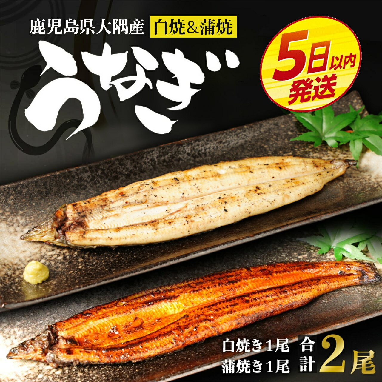【ふるさと納税】\5営業日以内発送/ うなぎ 訳あり 千歳鰻の白焼・蒲焼き セット | ふるさと納税 うなぎ 国産 訳あり 鰻 国産 白焼き 刻み鰻 蒲焼 ウナギ 冷凍 小分け 真空パック 鹿児島 大隅 大崎町 ふるさと 人気 送料無料