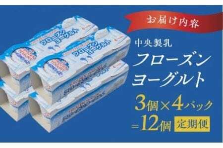 アイス フローズンヨーグルト 12個 アイス 1年 定期便　