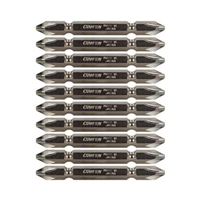 ふるさと納税 富田林市 チャンピオンツール　シルバー 両頭ビット +2×65 10本組 プラス マグネット付き |  | 03