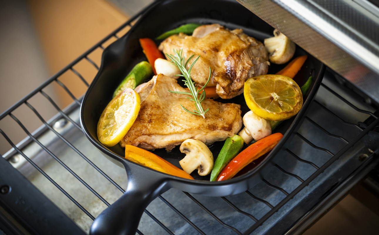 【萬古焼(ばんこやき)】Handmade土鍋 弥生陶園　職人が一つ一つ丁寧に成形し焼き上げる、こだわりの逸品　土鍋の国内生産80％のシェアを誇る伝統の萬古焼　TS-602 角グリルプレート（ロング）（