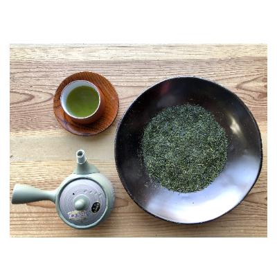 ふるさと納税 島田市 先行予約2026新茶　静岡県大井川流域産　大走り　深蒸し新茶和食缶　110g 入 |  | 01