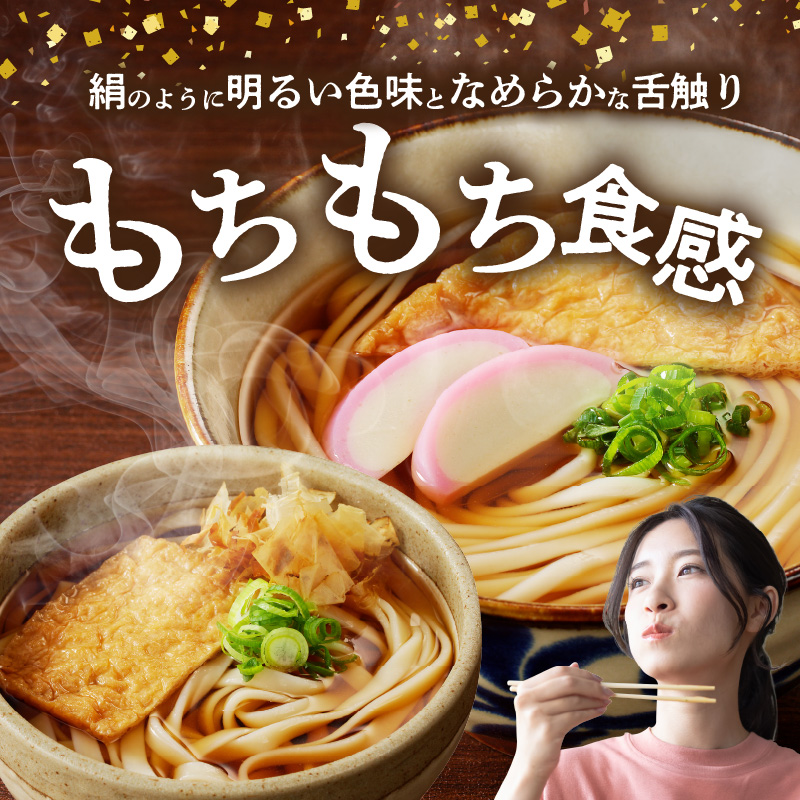 愛知県産小麦100％使用「碧海の恵み」 うどん＆きしめんセット 250g×8袋 乾麺 冬用ギフト 小笠原製粉 H008-243