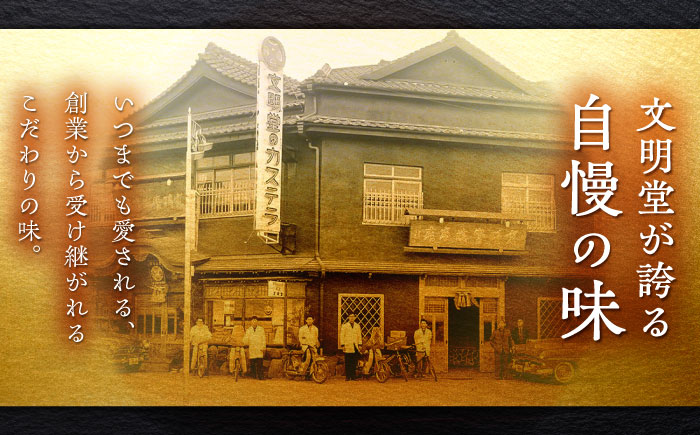 【全12回定期便】カステラ巻 1箱 （12個入） 個包装 長崎 土産 ギフト 五島市/文明堂総本店 [PEO012]