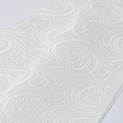 ふるさと納税 与謝野町 ワタマサ　三重織 正絹白半衿(渦水)シルク100%日本製和装小物　丹後ちりめん織元より |  | 01