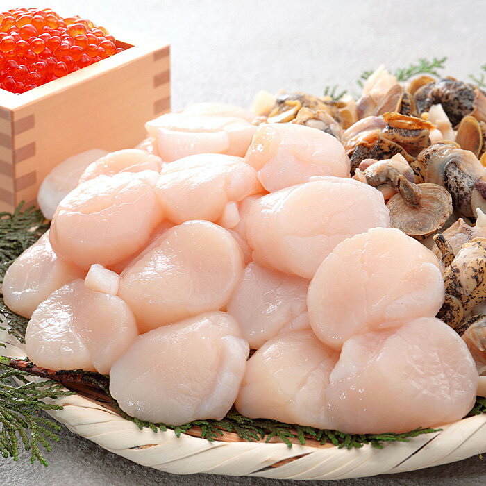 【ふるさと納税】 いくら 400g、ほたて 500g、灯台つぶ 500g の海鮮 3 種セット ホタテ ほたて貝柱 帆立 帆立貝柱 ホタテ貝柱 貝柱 イクラ 醤油 醤油漬 醤油漬け 魚卵 鮭卵 お取り寄せ グルメ 海鮮 北海道 根室市 ふるさと納税 C-24002