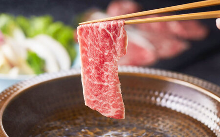 【全12回定期便】【限定数量】熊本和牛あか牛リブローススライス 約400g / 菊陽町 あかうし 熊本県 肉 にく niku ブランド 旨み【有限会社　三協畜産】[BHAS041]