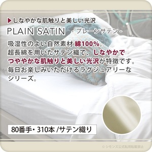 BI60セミダブルベッド　ダブルクッションタイプ　ゴールデンバリュー/AA21223/ベージュBA21001　メイキングセット（羊毛ベッドパッド×1枚、サテンボックスシーツ×2枚、ディープスリープピロ