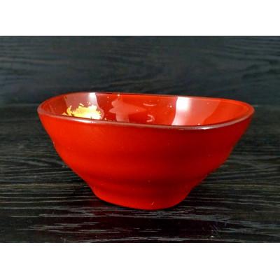 ふるさと納税 海南市 フリーボウル　古代塗り金箔本朱 |  | 01