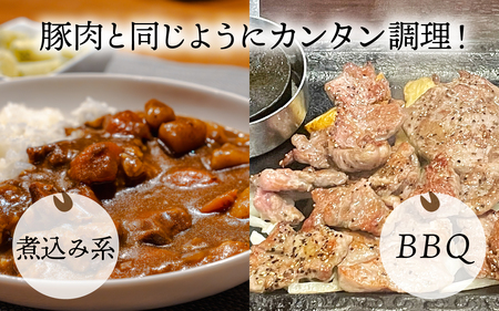 穴水町産天然 猪肉(ブロック)500g