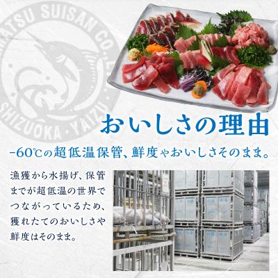 ふるさと納税 焼津市 鮪商人セレクト 天然目鉢鮪の中トロ柵赤身柵(a20-418) |  | 03