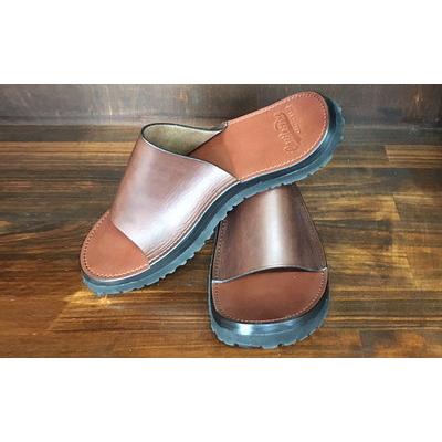 ふるさと納税 五城目町 レザーサンダル(ブラウン)サイズ8(26〜26.5cm)[No.5880-3174] |  | 02