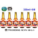 【ふるさと納税】 ビール クラフトビール NE IPA 6本 セット 瓶ビール 地ビール お酒 酒 アルコール 家呑み プレゼント ギフト 贈り物 父の日 送料無料 山梨県 西桂町