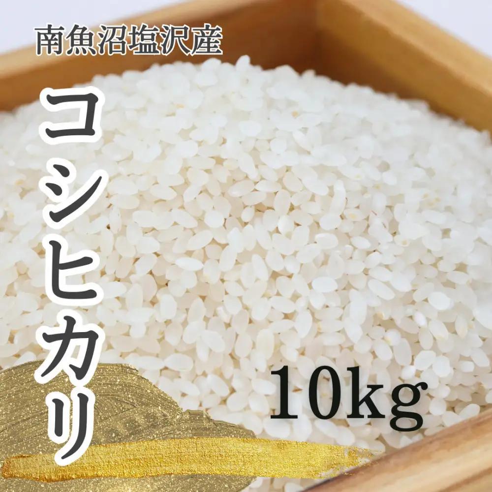 【ふるさと納税】【令和8年産新米予約】特別栽培米　南魚沼産コシヒカリ 10kg　塩沢産コシヒカリ【銘柄米 精米 こしひかり コシヒカリ 魚沼産 新潟米 お米 米 こめ】【2026年10月中旬より1ヵ月