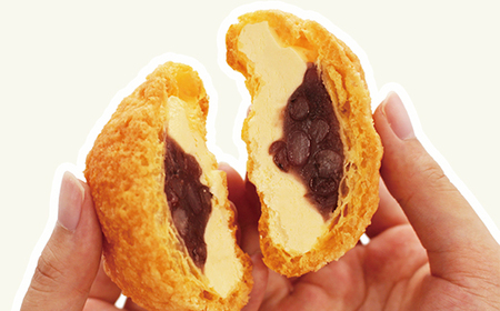 【ふるなびWEEK対象】シュークリーム あんこシュー 4個入 お菓子 スイーツ 洋菓子 餡子 あんこシュークリーム うろこや 尾花沢 FN-Limited-PR us-swasx4‐navi