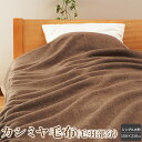 【ふるさと納税】大判サイズ カシミヤ毛布 (毛羽部分) シングル 150×210cm｜カシミア 敬老の日 お歳暮 贈答品 ギフト 誕生日プレゼント 贈り物 父の日 母の日 クリスマス お見舞 [1477]