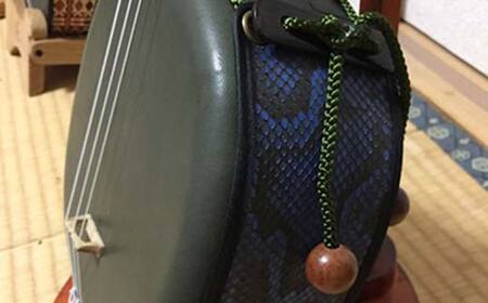 えぞ三弦 タガヤサン(えぞ鹿の角を使用) 楽器 弦楽器 鹿の角 鹿 蝦夷 エゾシカ F4F-2275