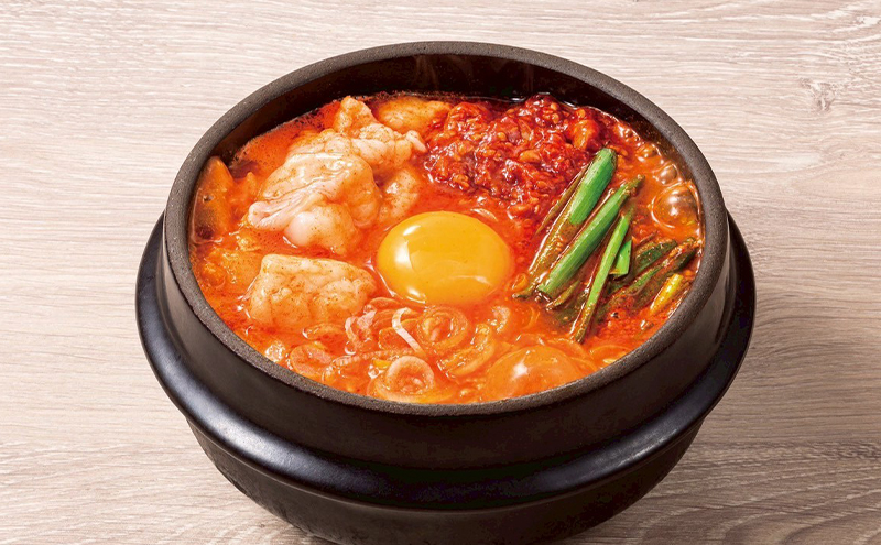 ホルモンスンドゥブ 3食セット 味噌スープ 東京純豆腐 男性人気NO1 国産牛 ホルモン スンドゥブ 韓国料理 東京 大田区