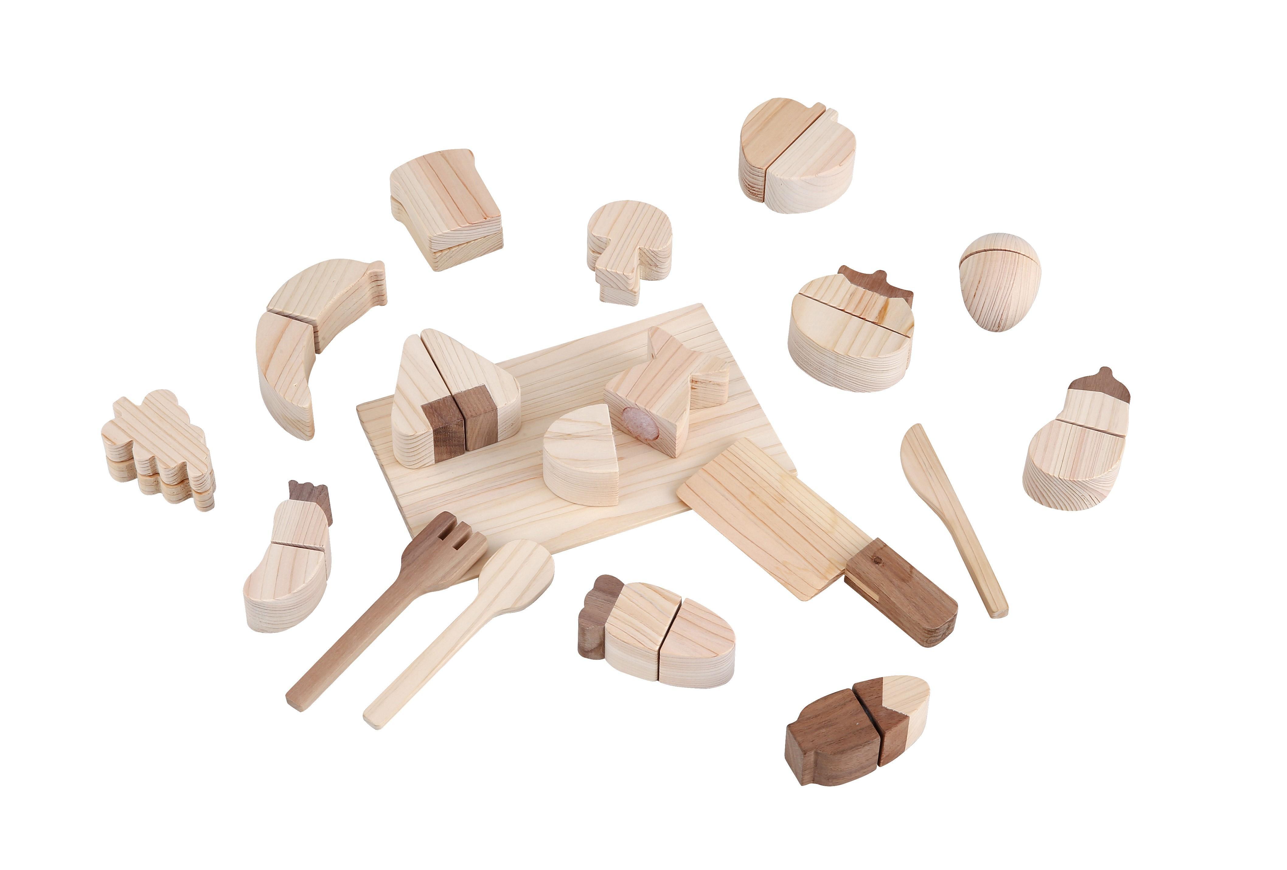 国産檜 おもちゃ IKONIH／アイコニー 食材セット