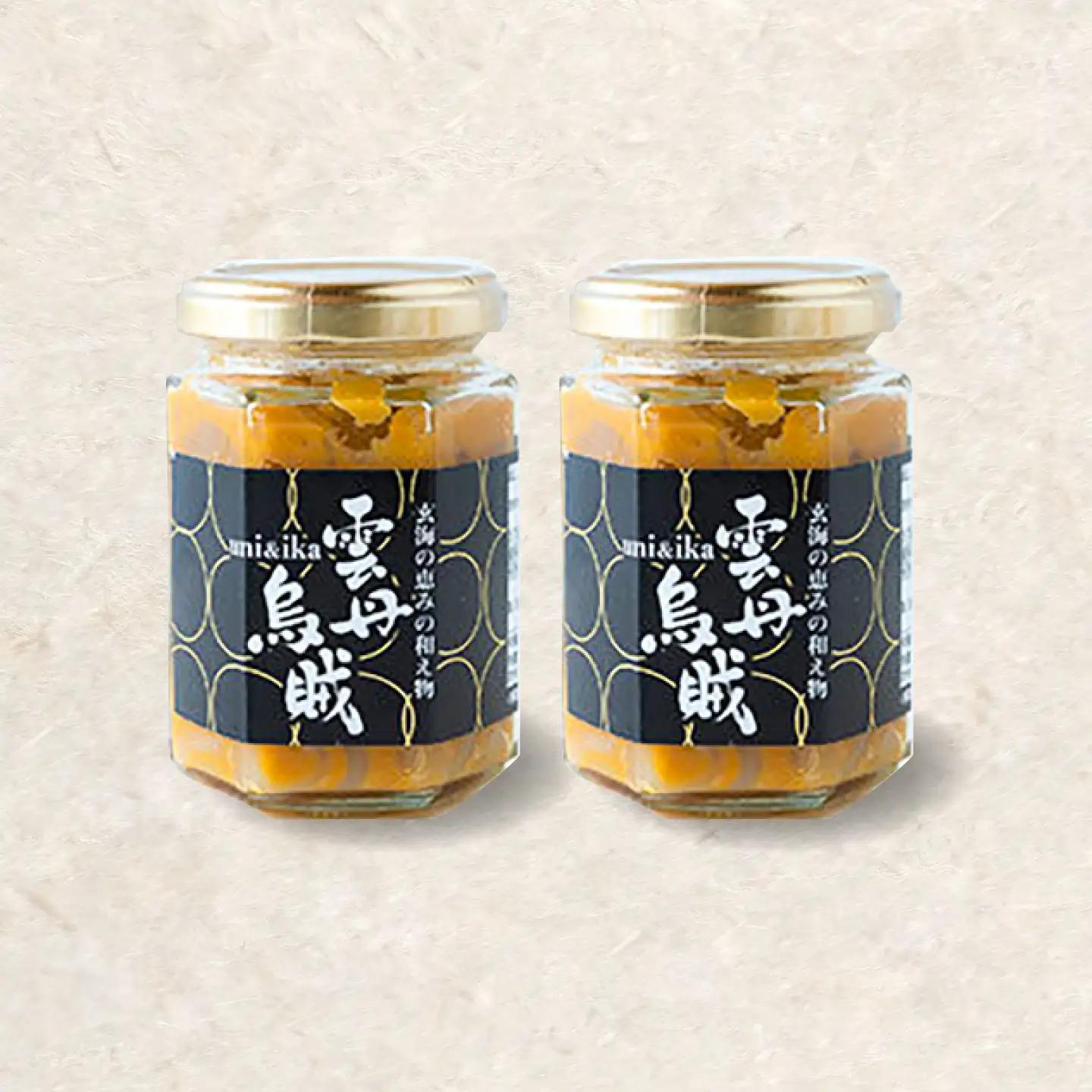 海魚の雲丹烏賊（うにいか） 計240g（120g×2瓶）/ うに おつまみ / 佐賀県 [41AOCS027]
