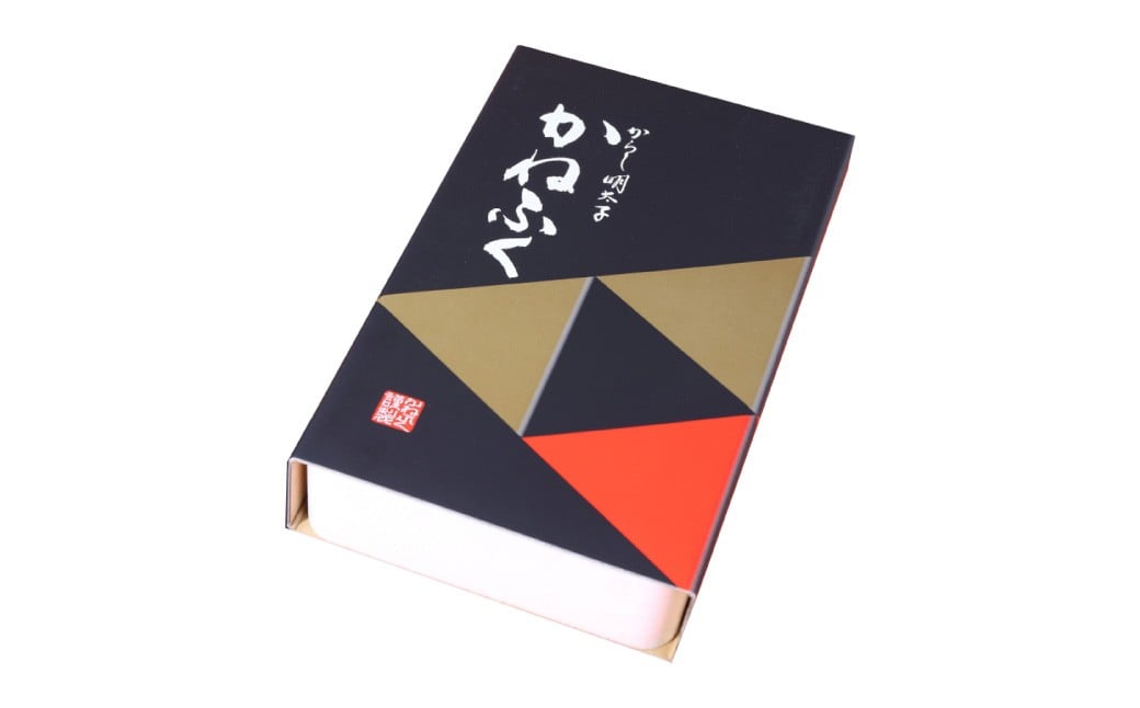 かねふく＜無着色＞辛子明太子（一本物）400g×1箱