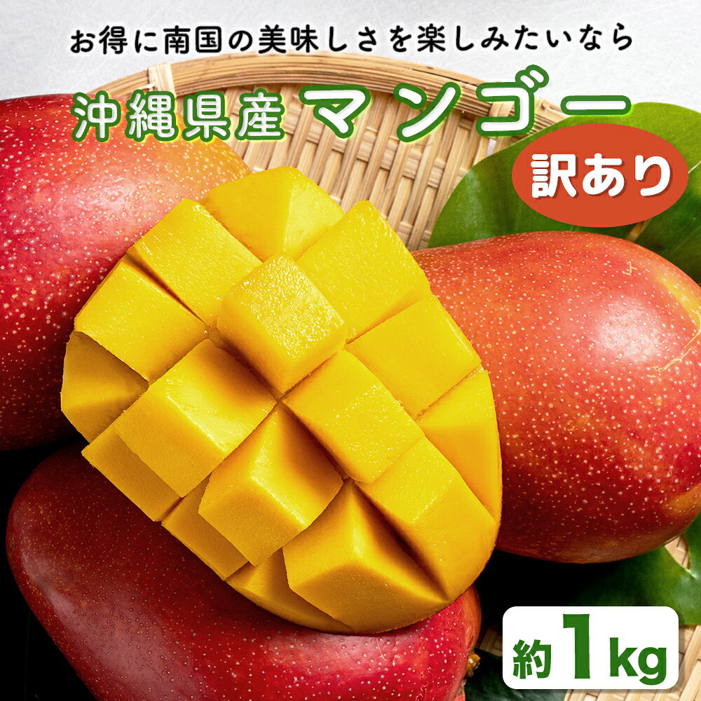 【ふるさと納税】ハナトフルーツ 沖縄県産 訳ありマンゴー 1kg 【 先行予約 2027年発送 】マンゴー 濃厚 甘い ジューシー 沖縄 うるま市 フルーツ 果物 産地直送 プレゼント 贈り物 国産 お取り寄せ 訳あり