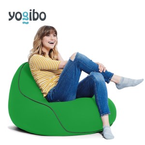 M348-3　ビーズクッション　Yogibo Lounger(ヨギボー ラウンジャー)グリーン