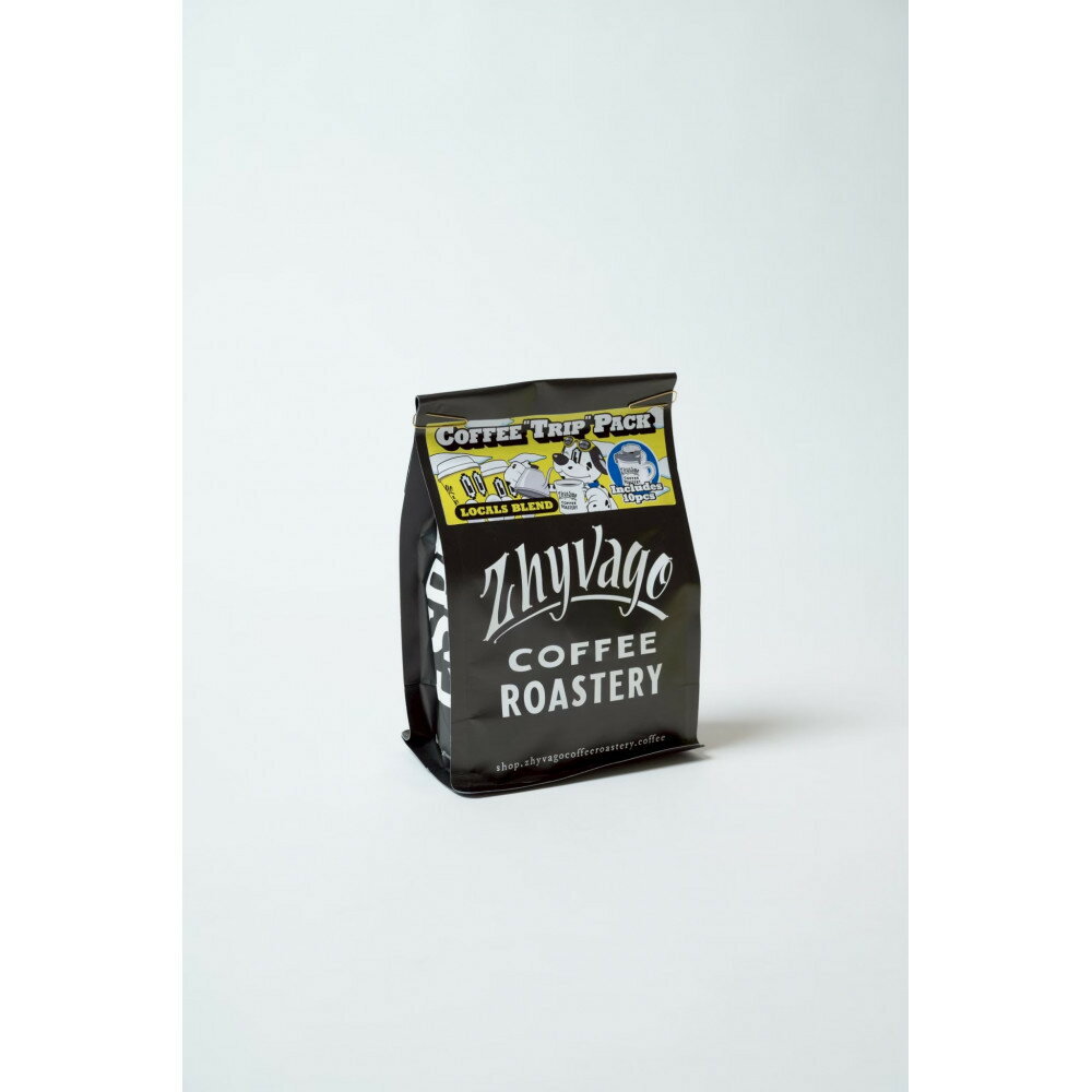 【ふるさと納税】【ZHYVAGO COFFEE ROASTERY】LOCALS BLEND ＜TRIP PACK＞ 【ローカルブレンド トリップパック】（10パック入り）