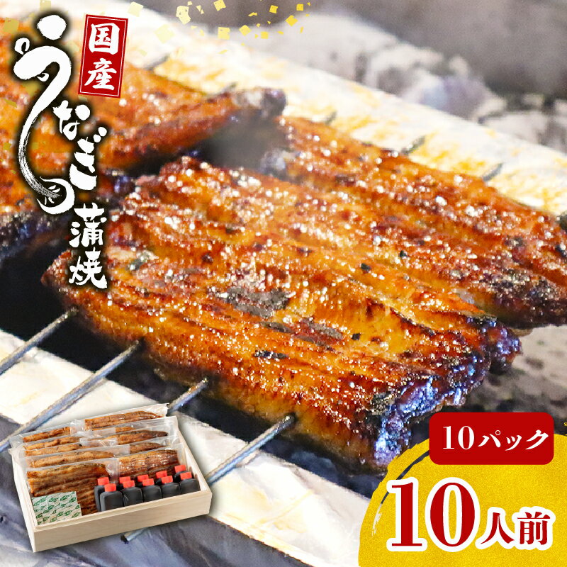 【ふるさと納税】 鰻蒲焼 10人前 すみの坊 うなぎ 国産 鰻 蒲焼き 手焼き 真空パック ウナギ 土用丑の日 うな重 うな丼 晩ごはん 家族 惣菜 鰻重 贈り物 ギフト 三島うなぎ 三島市 静岡県