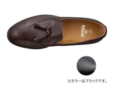 ビジネスシューズ リーガル REGAL JE03 タッセル ブラック 盛岡市産モデル 革靴 紳士 靴 紳士靴 黒 ファッション メンズ 国産 フォーマル 日用品 26.0cm
