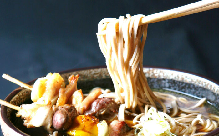 元祖美唄やきとり 福よしEセット | もつそば Tシャツ 焼き鳥 蕎麦 ソウルフード | 元祖美唄やきとり　福よし [BOBJ005]