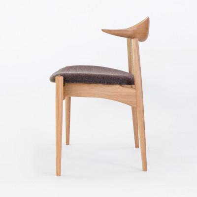 ふるさと納税 高山市 オークヴィレッジのSwallowセミアームチェア(ダークブラウン)　AH008 |  | 01