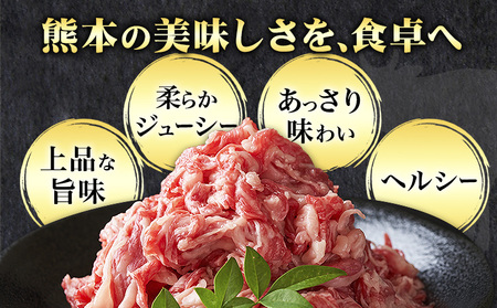 熊本 あか牛切り落とし 500g オオツカ株式会社《90日以内に出荷予定(土日祝除く)》熊本県 津奈木町 あか牛 牛肉 牛 切り落とし 冷凍 送料無料